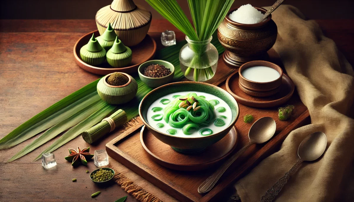 วิธีทำลอดช่อง แบบง่ายๆเหนียวนุ่มสิงคโปร์ไทย 6 น้ำกะทิวัดเจษ?