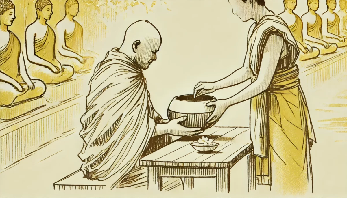 คำอธิษฐานจบของก่อนใส่บาตร 5 สังฆทาน ตั้งใจของผู้ให้กับพลังดี