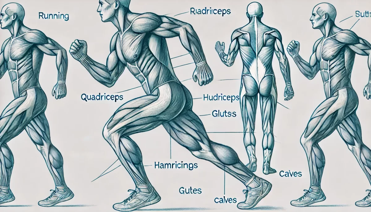 กลุ่มกล้ามเนื้อหลักที่ถูกใช้ในการวิ่ง 6 Muscles Used for Running?