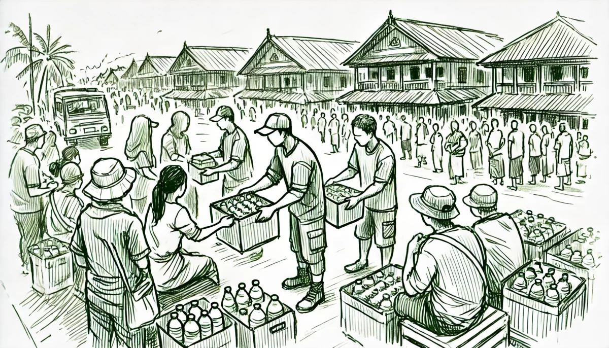 โครงการช่วยเหลือผู้ประสบภัยน้ำท่วม 4 ฟื้นฟูชีวิตของผู้คนให้?