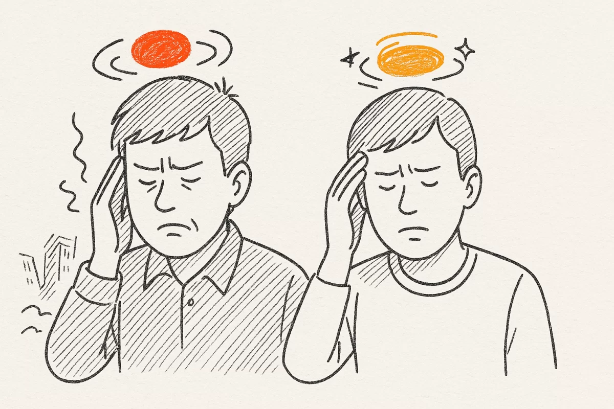 เวียนหัวทั่วไป กับ เวียนหัวจากแผ่นดินไหว (2569) เปรียบเทียบอ
