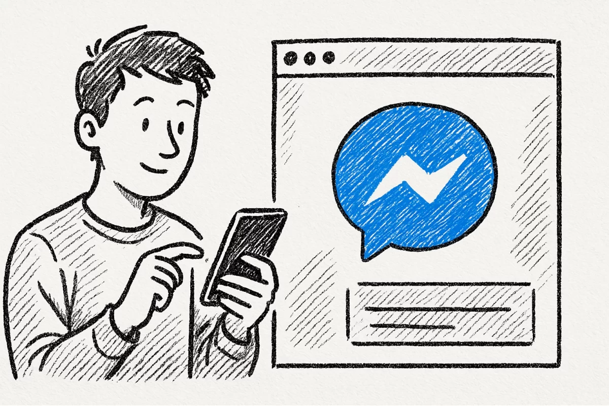 วิธีดูแชทที่ลบไปแล้วใน messenger (2569) แชทลบไปในความควรพยาย