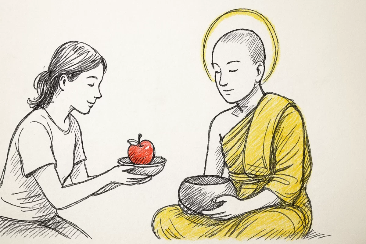 คําถวายสังฆทานแบบไม่มีอาหาร (2569) ถวายสังฆทานแบบอาหารแนวทาง