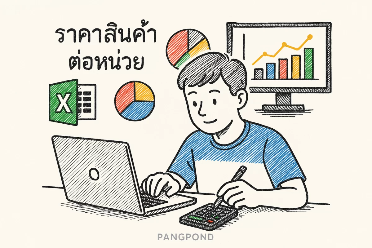 วิธีหาราคาสินค้าต่อหน่วย (2569) หลักในบทความราคาหน่วยอะไรอบา