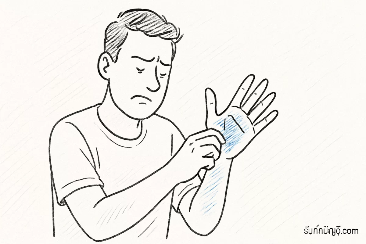 ฝันคันฝ่ามือซ้าย (2569) คันฝ่าซ้ายหมายอะไรพร้อมนายเลขเด็ดแม่