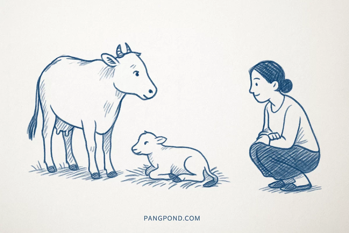 ฝันว่าแม่วัวออกลูก (2569) ความหมายของความแม่วัวออกแม่วัวออกใ