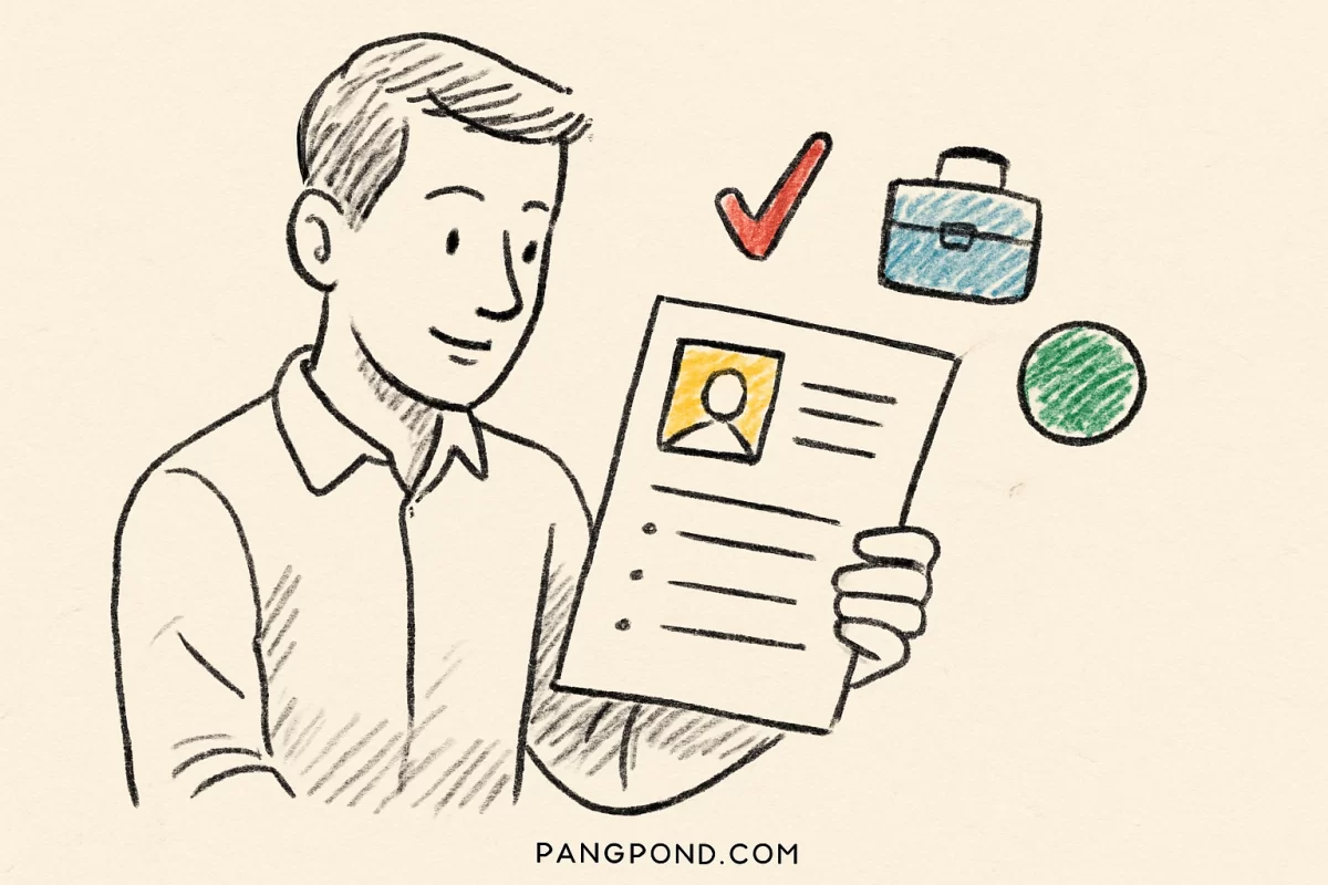 วิธีทำ Resume (2569) อะไรไมความเรซูเม่เอกสารสรุปประวัติประสบ