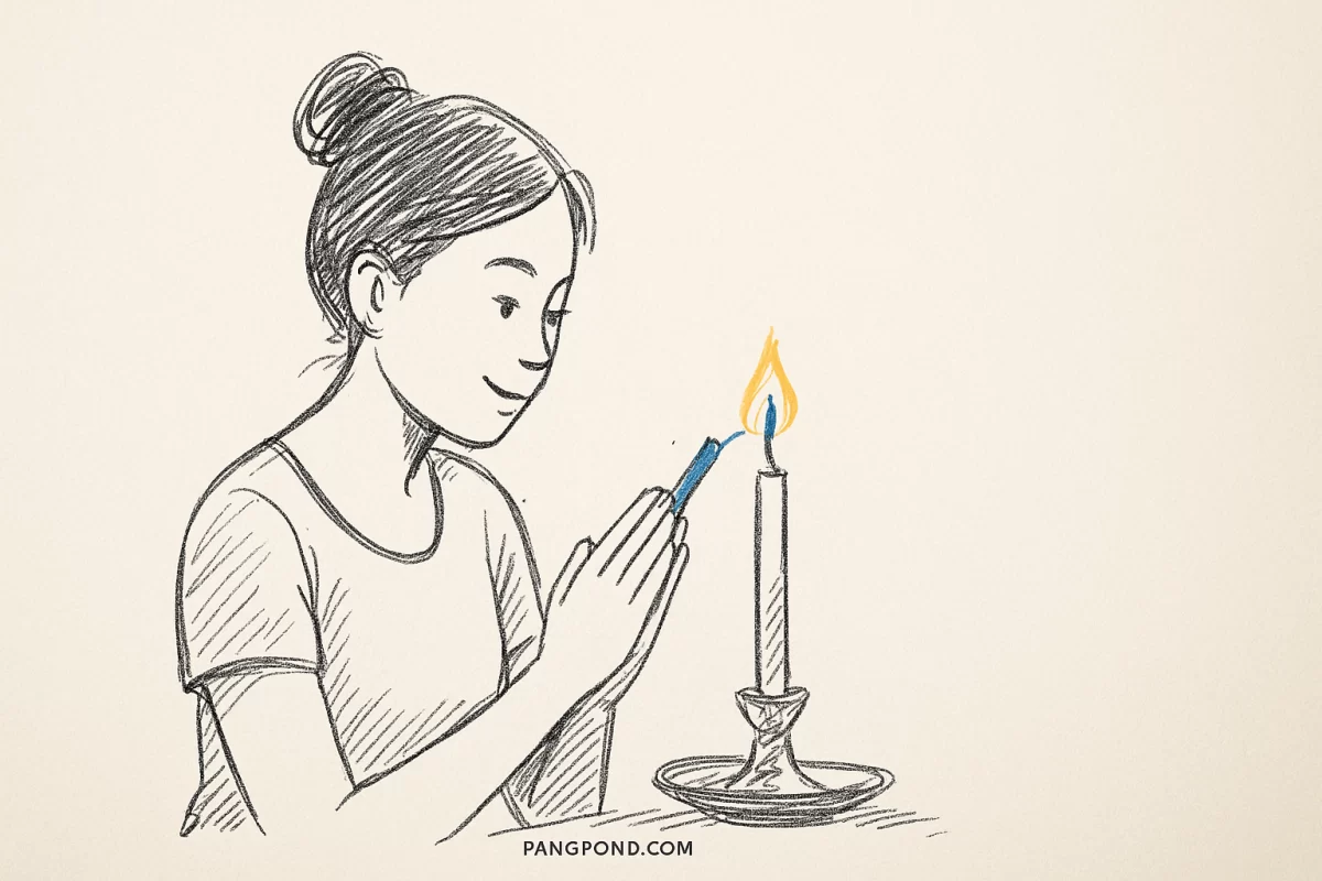 คำอธิษฐาน จุดเทียน (2569) อษฐานเทียนพลังจิตทางสงไสวเทียนธีกร