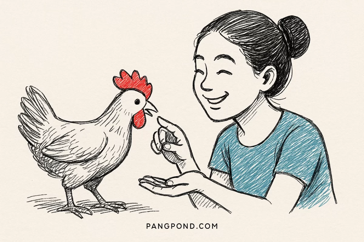 ฝันว่าไก่จิกเลขเด็ด (2569) ไก่จิกเลขเด็ดความหมายพร้อมแนวทางเ