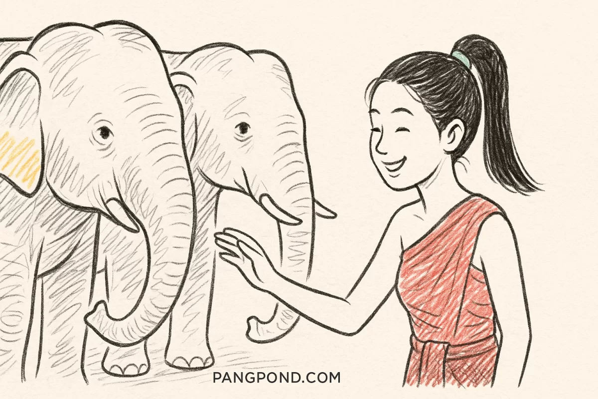 ฝันเห็นช้าง2เชือกเลขอะไร (2569) ช้างเชือกเลขอะไรความหมายลึกซ