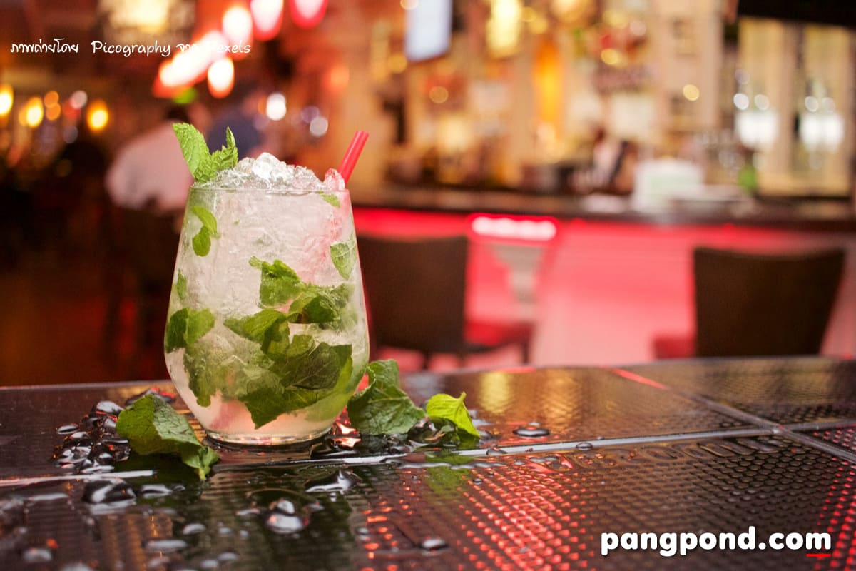 สูตรค็อกเทล (2569) สูตรค็อกเทลค็อกเทลความนิยมมากในประเทศฝรั่ 4 Mojito