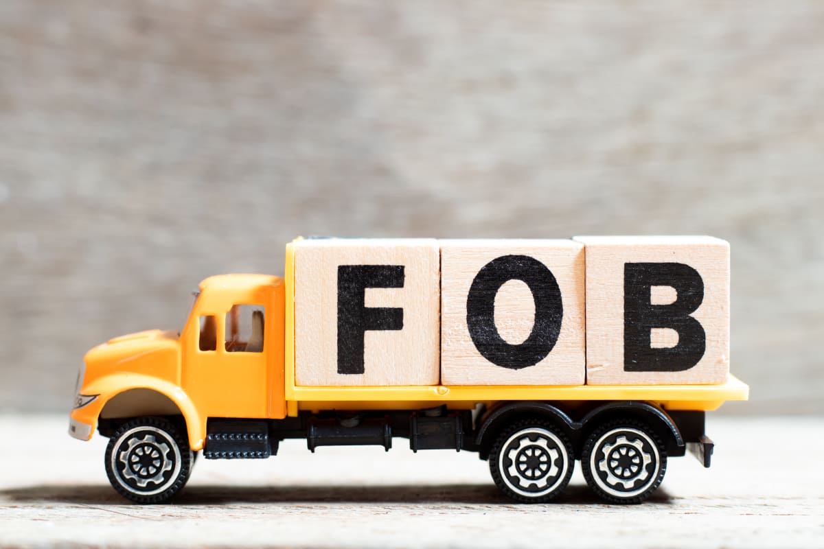 fob (2569) จากประเทศแบบขายจะชอบขนจากโรงงานของขายจนไปท่าเรือข