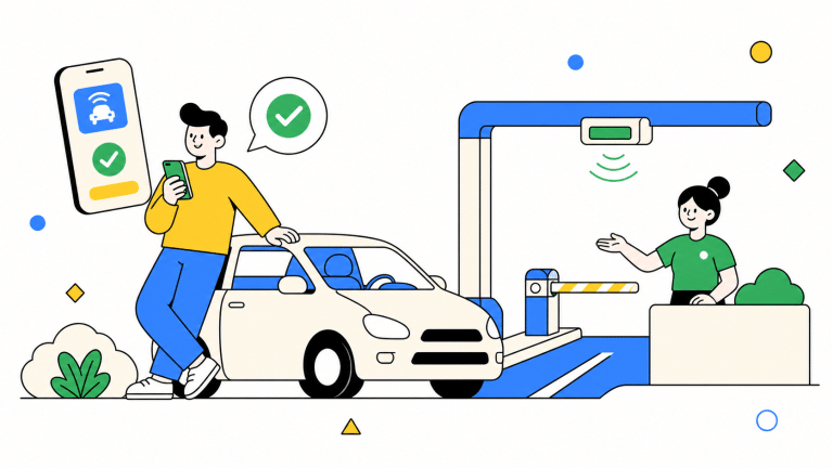 ผู้ขับรถกำลังตรวจและชำระค่าผ่านทาง M-Flow ผ่านโทรศัพท์