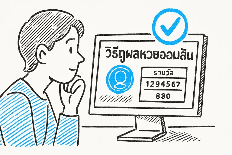 วิธีดูผลหวยออมสิน