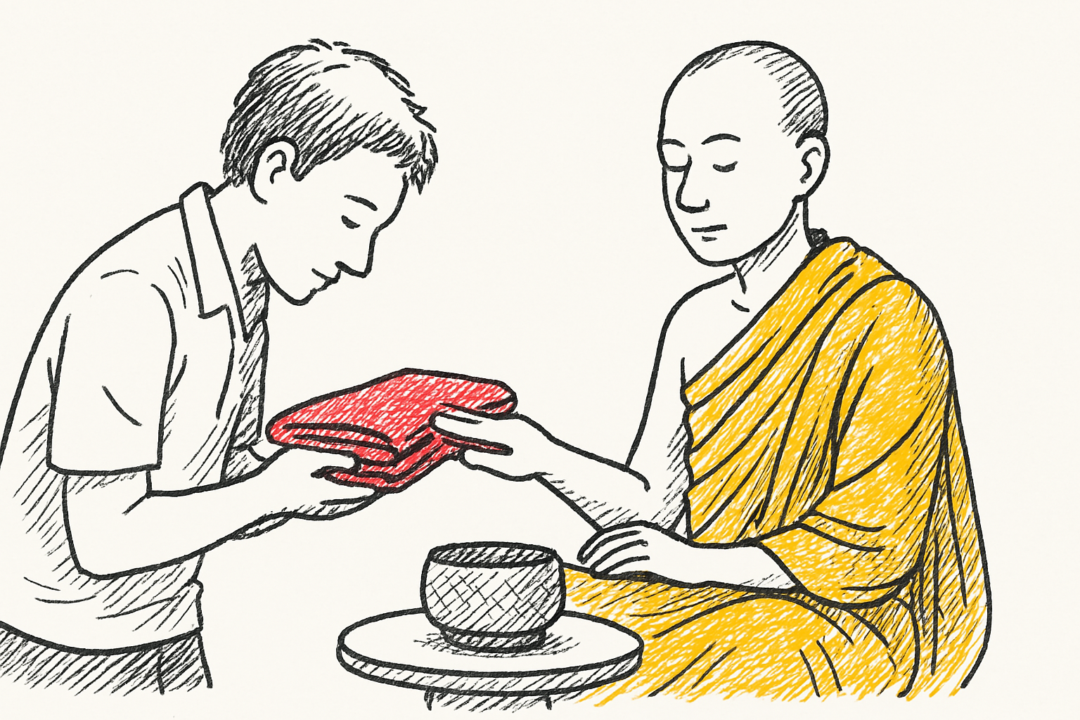 คำ กล่าว ก่อน ทอดผ้าบังสุกุล