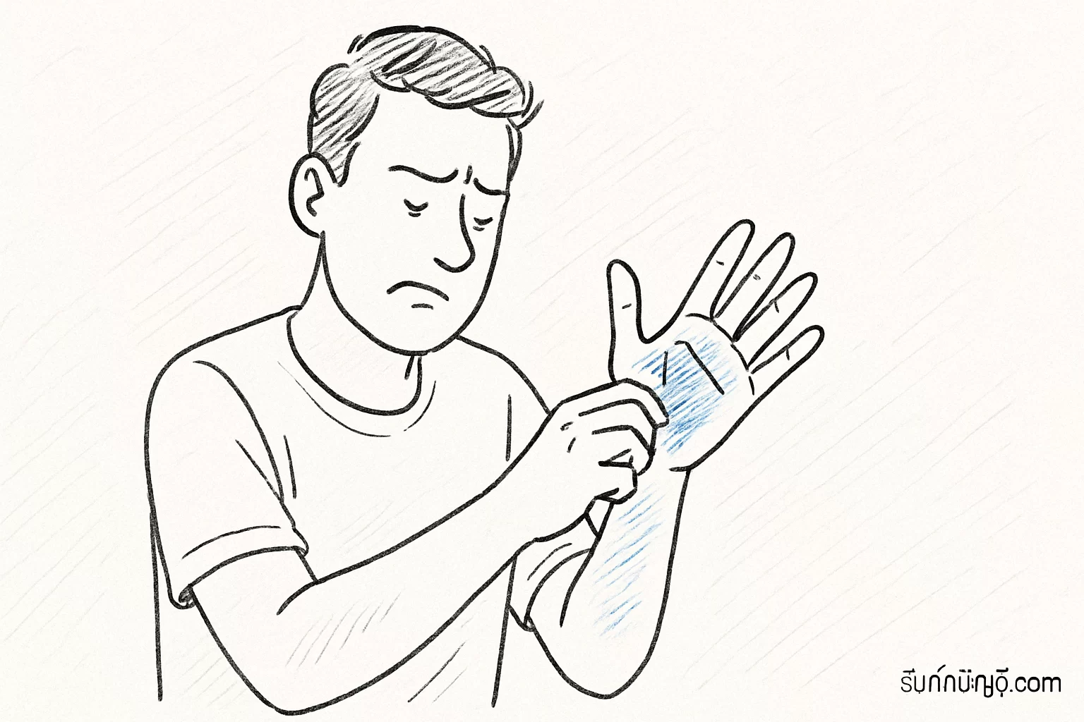 ฝัน คัน ฝ่ามือ ซ้าย