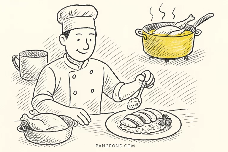 ข้าวมันไก่ วิธีทำ
