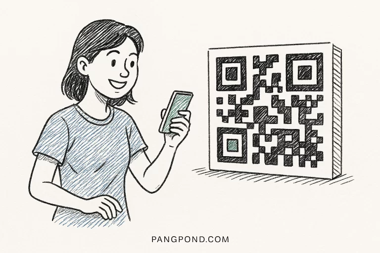 วิธีทำ qr code