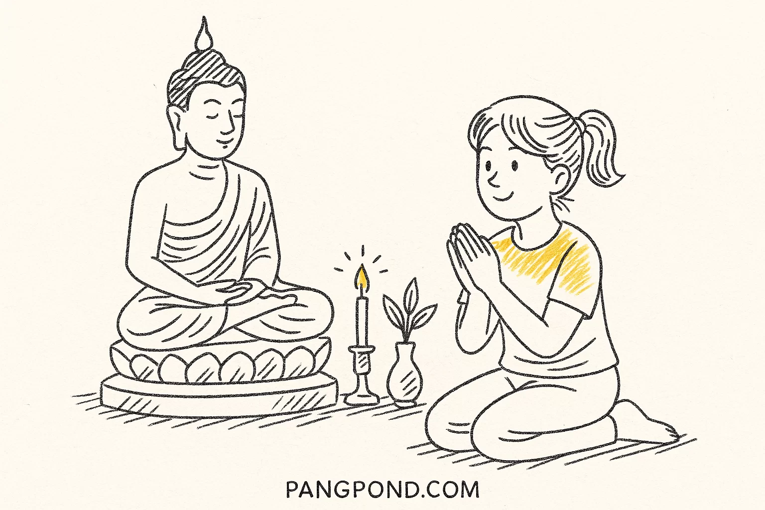 คำอธิษฐาน ก่อนสวดคาถาเงินล้าน