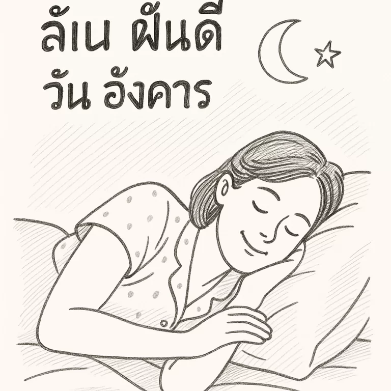 หลับ ฝัน ฝันดี วัน อังคาร