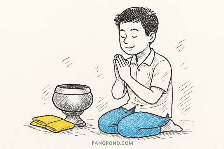 คำอธิษฐาน ทำบุญ