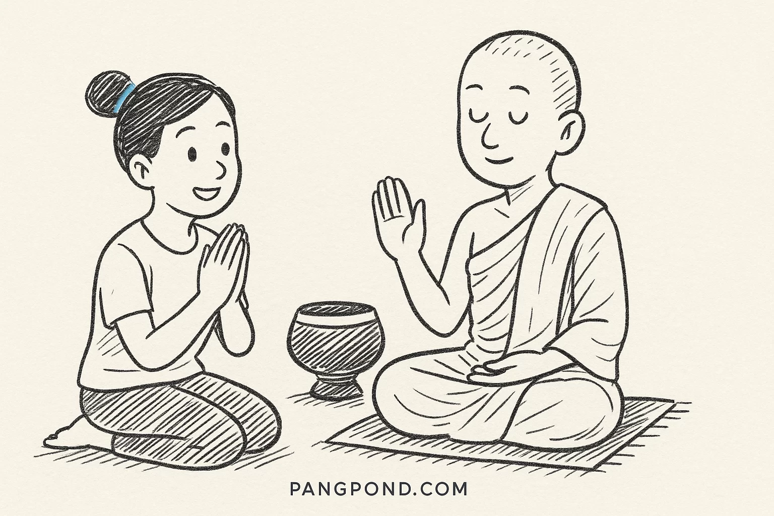 คำอาราธนาศีล มีคำเริ่มต้นอย่างไร