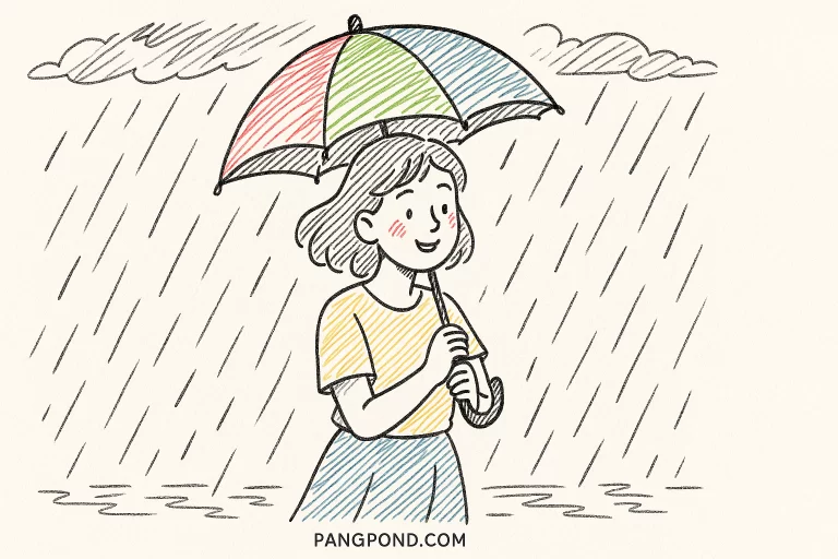 ฝัน ฝนตก