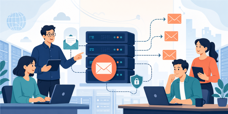 ภาพประกอบ smtp server คือ ระบบส่งอีเมลสำหรับธุรกิจ