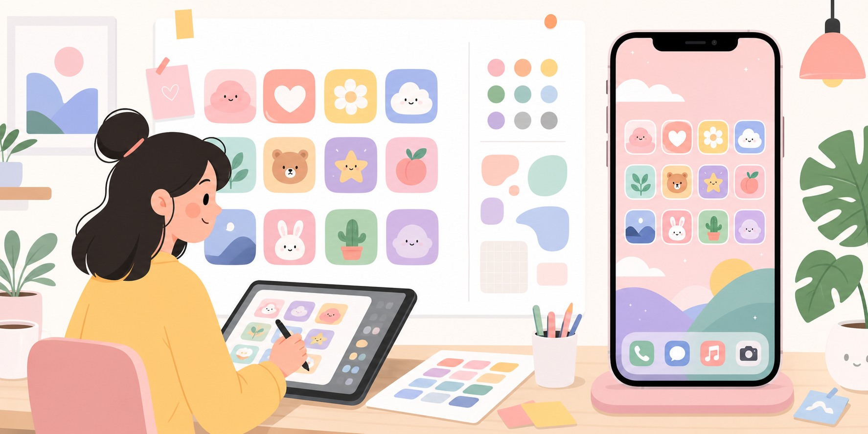 icon iphone น่า รัก (2569) แต่งหน้าจอให้สวยและใช้ง่ายครบถ้วน