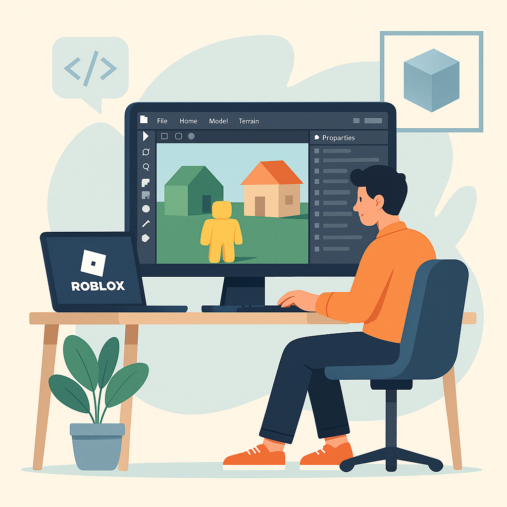 Roblox Studio สร้างเกม