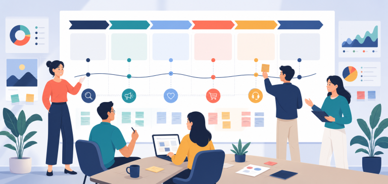 user journey map คือ (2569) แผนที่ประสบการณ์ลูกค้าใช้ครบดีนะ